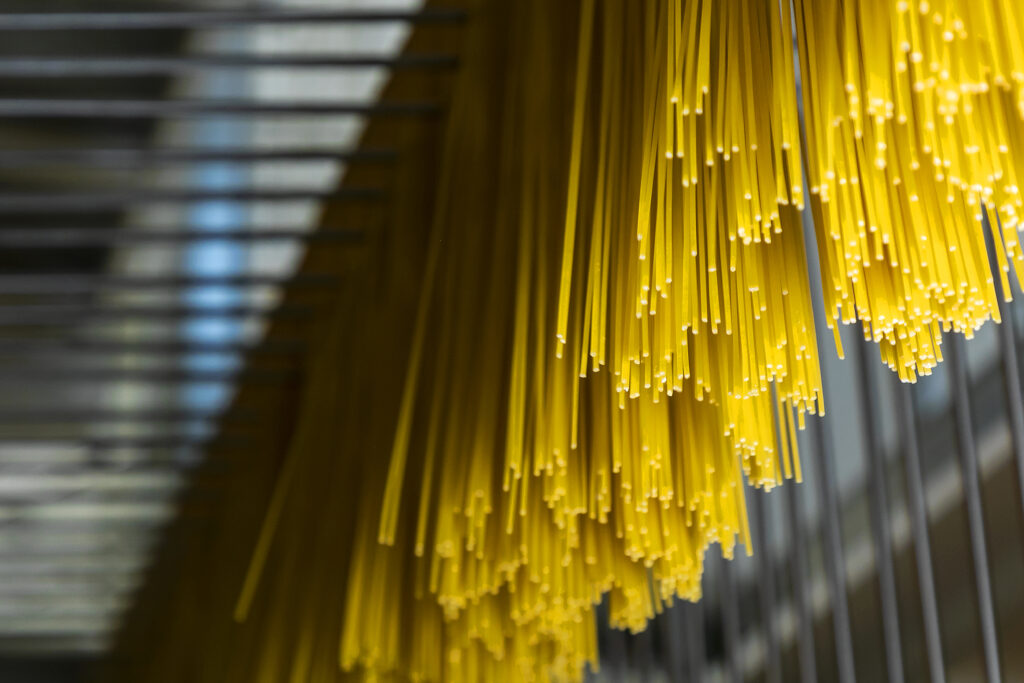 produzione-di-spaghetti-essicazione